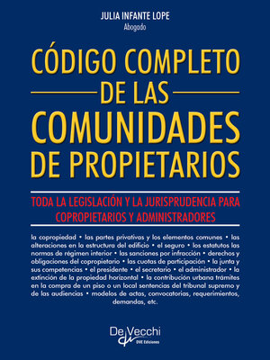 cover image of Código completo de las comunidades de propietarios